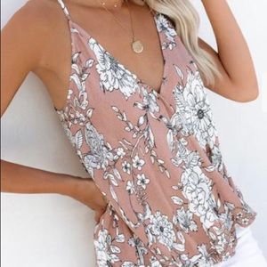Vici floral tank top